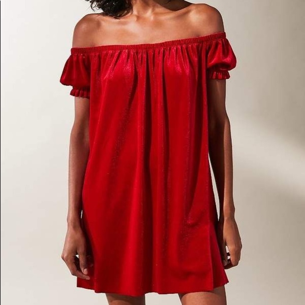 Urban Outfitters Velvet Mini Dress